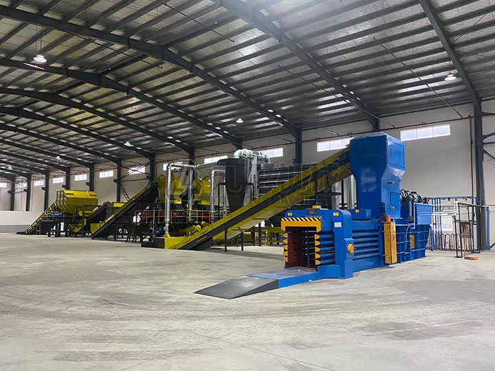 废纸干法制浆生产线